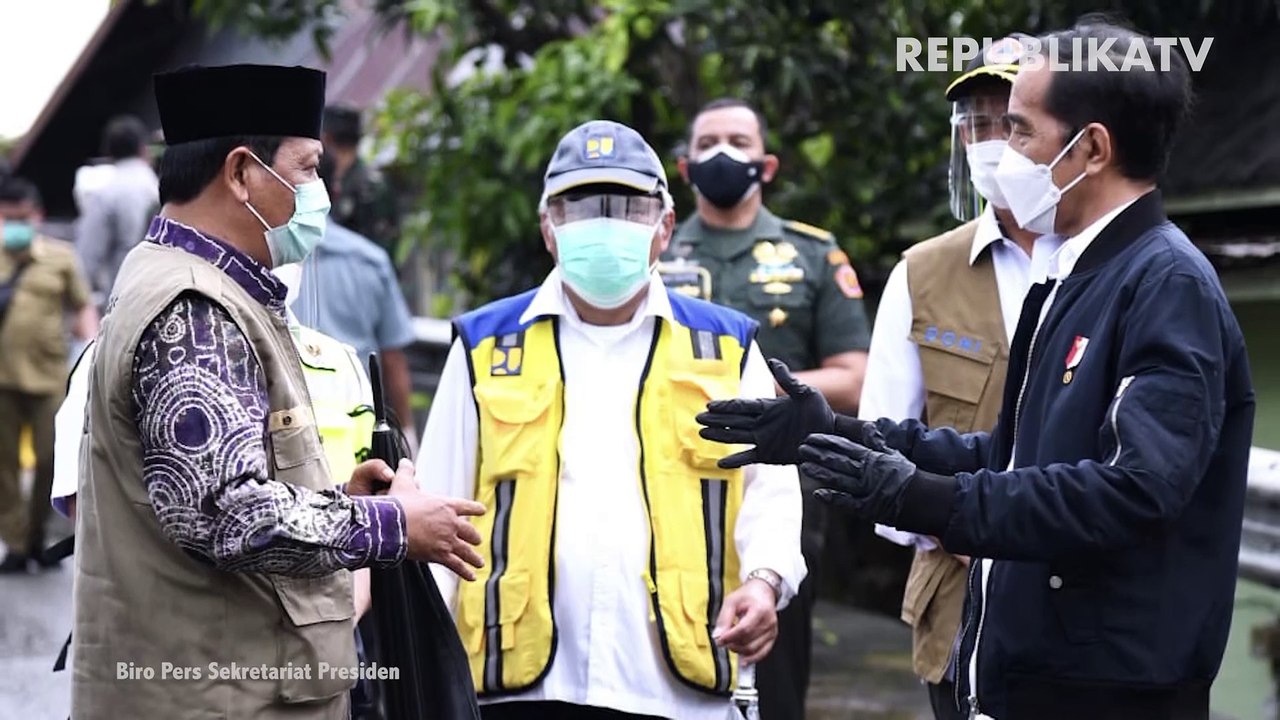 Jokowi Pastikan Penanganan Banjir Kalsel Berjalan Baik