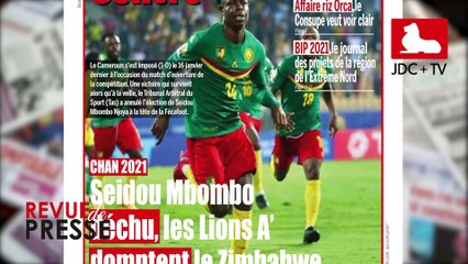 REVUE DE PRESSE CAMEROUNAISE DU 18 JANVIER 2021