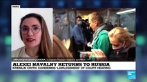 Alexei Navalny returns to Russia