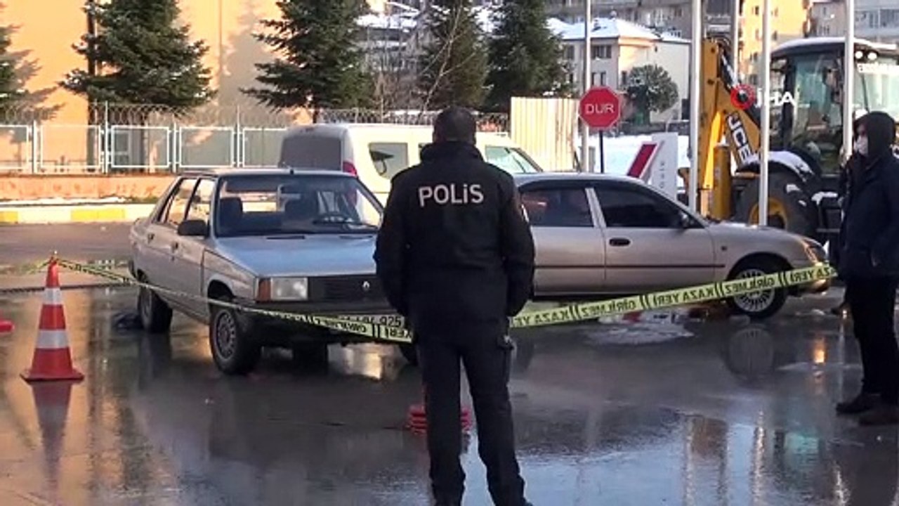 Silahla vurulan şahıs akaryakıt istasyonuna sığındı