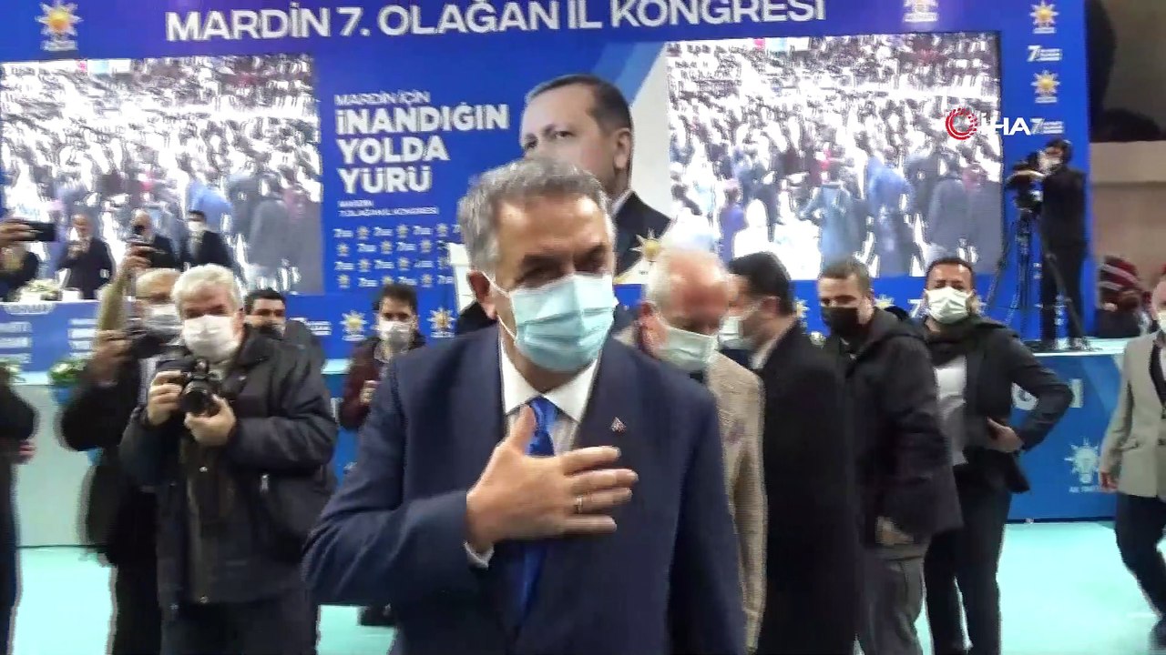 Cumhurbaşkanı Erdoğan, AK Parti Mardin 7. Olağan İl Kongresine bağlandı