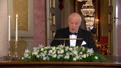 Los reyes noruegos celebran 30 años en el trono