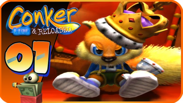 Conker: Live and Reloaded Walkthrough Part 1 (XBOX One)