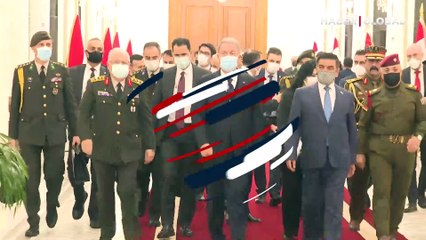 Irak Cumhurbaşkanı Salih, Milli Savunma Bakanı Akar'ı kabul etti