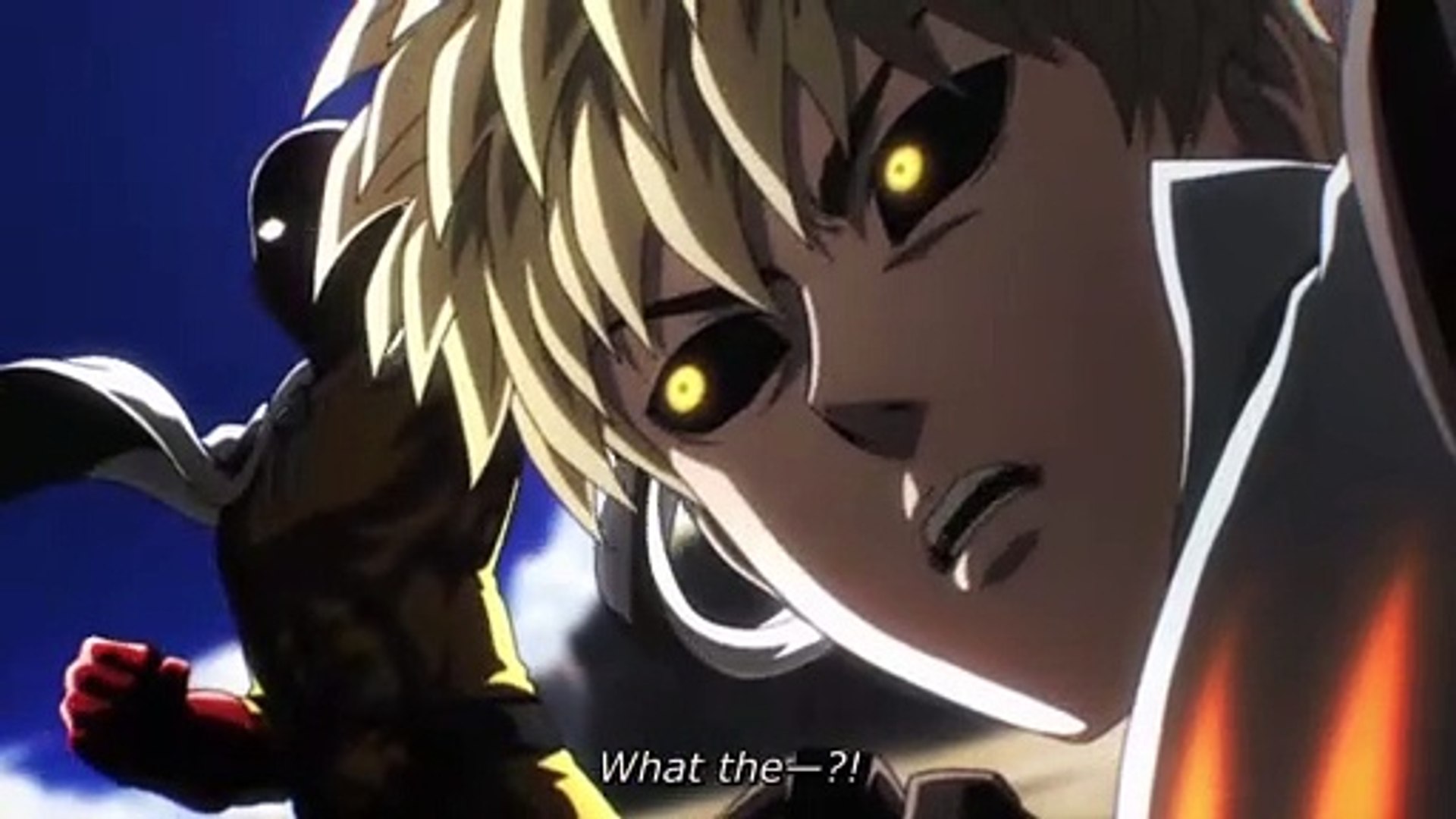 One Punch Man Genos Fight