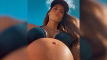 Ariadne Artiles muestra su barriguita de embarazada en su 39 cumpleaños