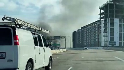Breaking: Smoke near the Capitol building.