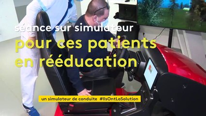 Dans l'Ain, diminués par un accident ou la maladie, ils réapprennent à conduire grâce à un simulateur