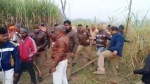 आरोपी की निशान देही पर मासूम गन्ने के खेत में जीवित मिली, आरोपी  गिरफ्तार