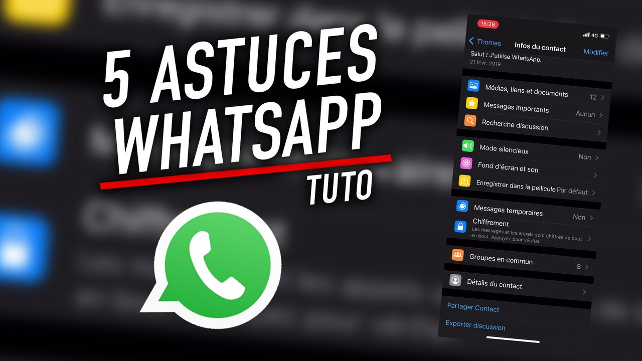 5 astuces pour maîtriser Whatsapp