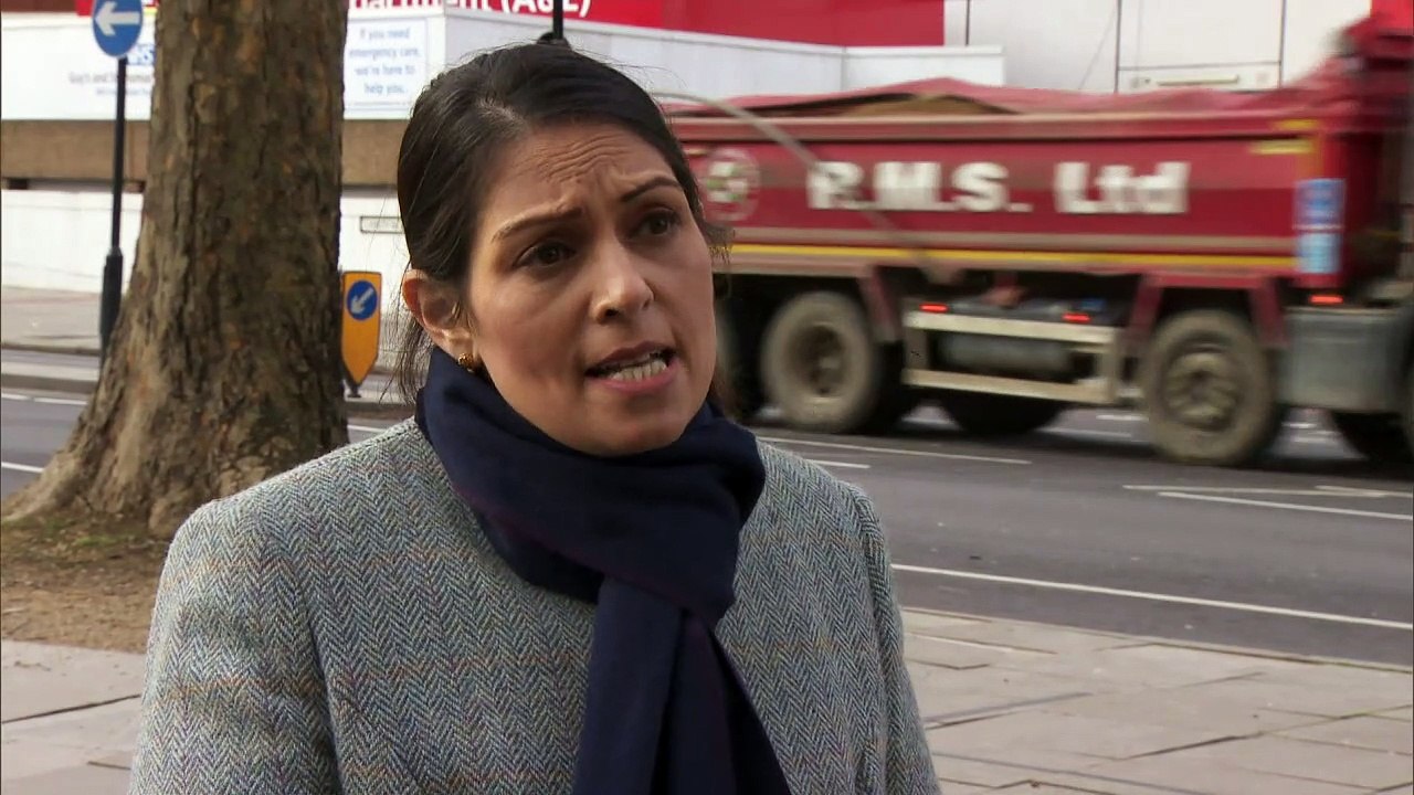 Priti Patel on support being provided to frontline police