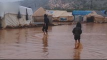 Syria refugee camps face wrath of winter rains