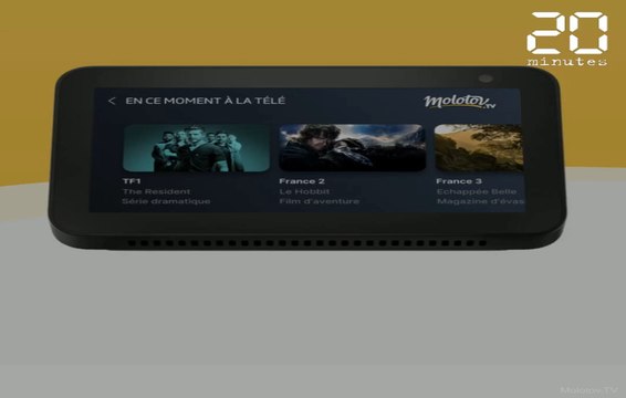 Amazon: Molotov.TV débarque sur les enceintes Echo Show