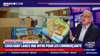 Emmanuel Grenier (Cdiscount) : la filiale du groupe Casino lance une offre pour les commerçants - 18/01