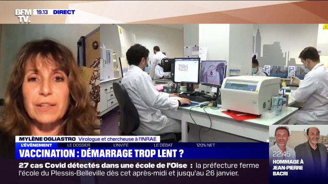 Mylène Ogliastro, virologue et chercheuse à l'INRAE: La compagnie Pfizer/BioNtech s'est engagée à adapter le vaccin aux variants en six semaines