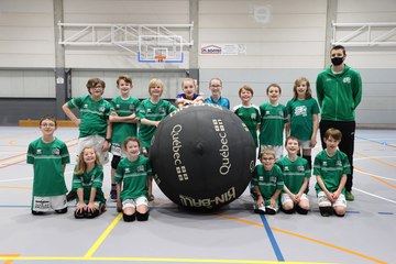 Club de Kinball à Aubel - Entrainement des jeunes - 18 janvier 2021