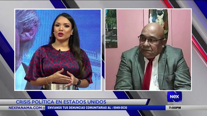 Entrevista al internacionalista Euclides Tapia, sobre la crisis política en Estados Unidos  - Nex Noticias