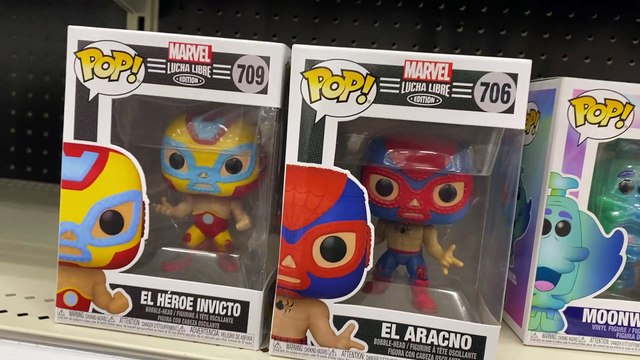 Marvel lucha libre Funko pop