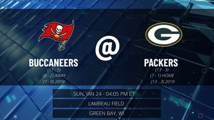 Buccaneers @ Packers Game Preview for SUN, JAN 24 - 04:05 PM ET
