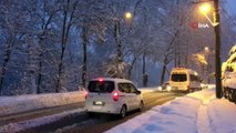 Bartın’da kar kalınlığı 40 santimetreye ulaştı