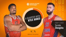 A quarter with Kyle Hines and Tornike Shengelia