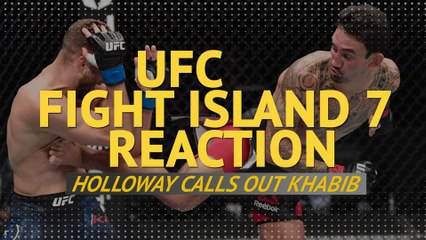 UFC Fight Island 7: Holloway calls out Khabib