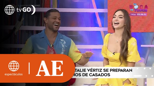 Yaco Eskenazi y Natalie Vértiz se preparan para celebrar 6 años de casados | América Espectáculos