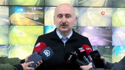 Ulaştırma Bakanı Adil Karaismailoğlu:“68 bin kilometrelik yollarımız anlık olarak izleniyor”