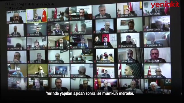 Bakan Koca: Yarından itibaren huzurevinde kalanlar ve 90 yaş üzeri vatandaşlar aşılanacak