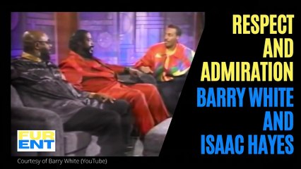Respect and Admiration Between Isaac Hayes and Barry White Interview MUST  WATCH - video Dailymotion