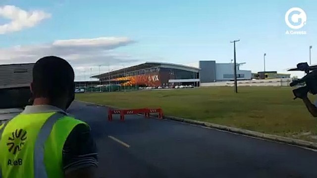 Chegadas dos caminhões que irão levar as doses e uma equipe do Ministério da Saúde no ES