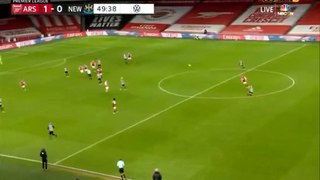 Aubameyang Goal - Arsenal vs Newcastle United  1-0   18-1-2021 (HD)