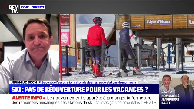 Jean-Luc Boch (Association des maires de stations de montagne): Si la montagne reste fermée, ça va être une véritable catastrophe sociale