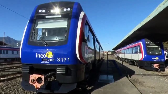 Así son los trenes autopropulsados que transportarán a ticos