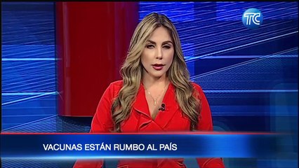 Vacunas contra el Covid-19 ya salieron de Europa con destino a Ecuador