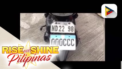 Sen. Gordon. pinamamadali na sa LTO ang paglalabas ng malaking plaka para sa mga motorsiklo