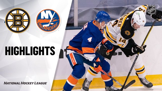NHL Highlights | Bruins at Islanders 1/18/21