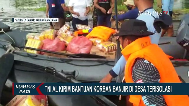 Hari Kelima Banjir Banjarmasin, Tim SAR Evakuasi Korban Banjir yang Terisolasi