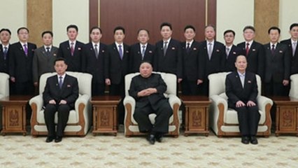 김정은, 새로 선출 당·내각 간부들과 기념촬영...'이민위천' 강조 / YTN
