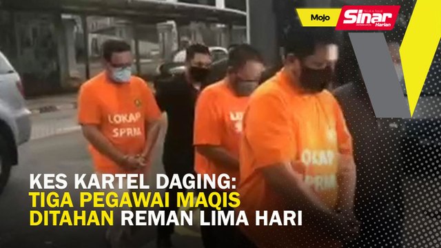 Kes kartel daging: Tiga pegawai Maqis ditahan reman lima hari