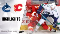 NHL Highlights | Canucks @ Flames 1/18/21