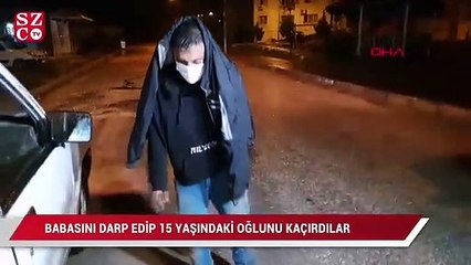 Demir çubuklarla dövüp, çocuğunu kaçırdılar…