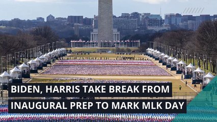 Biden, Harris take break from inaugural prep to mark MLK day, and other top stories in politics from January 19, 2021.