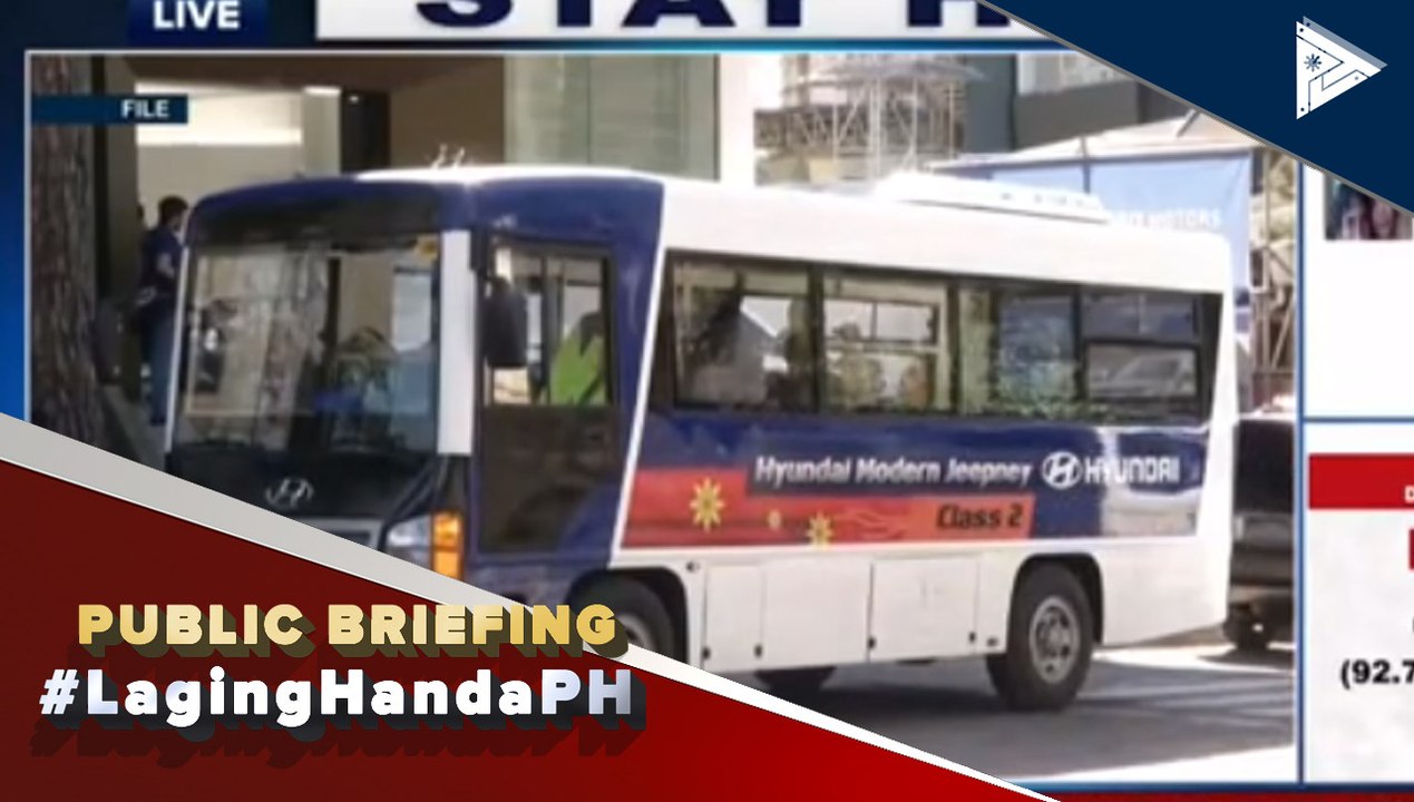 #LagingHanda | LTFRB-CAR, patuloy ang pagtanggap ng application for consolidation para sa PUV modernization