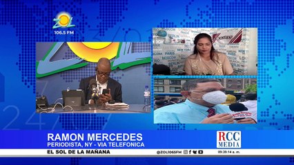 Télécharger la video: Ramon Mercedes desde NY comenta principales noticias