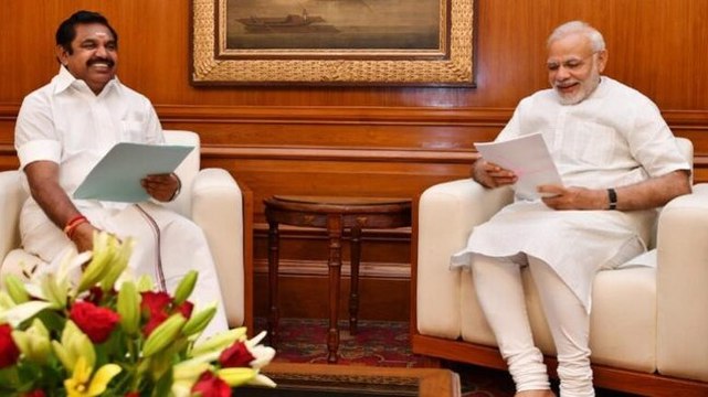 Tamil Nadu CM Palaniswami to meet PM Narendra Modi