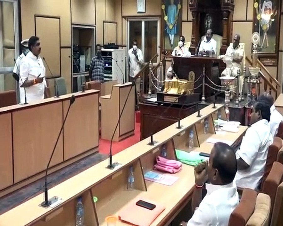 முன்னாள் அமைச்சர் மல்லாடி கிருஷ்ணா ராவுக்கு புதுச்சேரி சட்டசபையில் பாராட்டு விழா - வீடியோ
