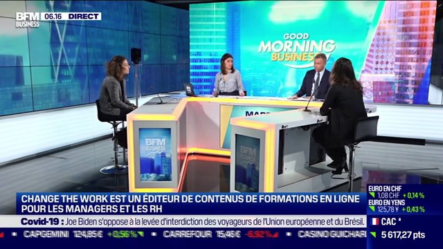 La pépite : Change the Work est un éditeur de contenus de formations en ligne pour les managers et les RH, par Lorraine Goumot - 19/01