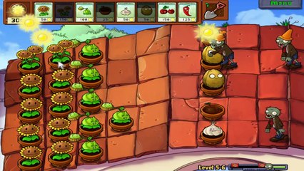 Getting Umbrella Leaf - Adventure - Level 5-6 - Plants Vs Zombies