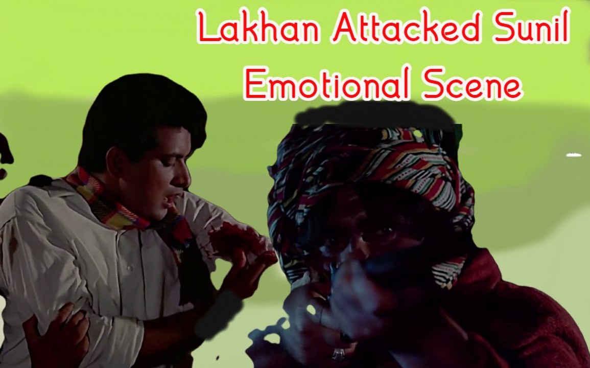 Lakhan Attacked Sunil Emotional Scene | Himalay Ki God Mein (1965) | Jayant |  David Abraham Cheulkar |Manoj Kumar | Bollywood Emotional  Scene